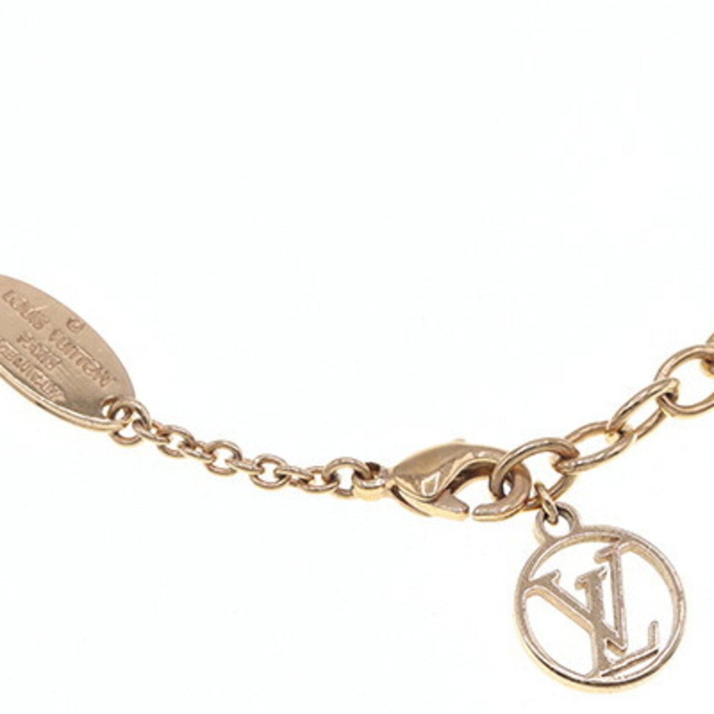 LOUIS VUITTON Bracelet LV Iconic M00587 Gold Metal Ladies Flower