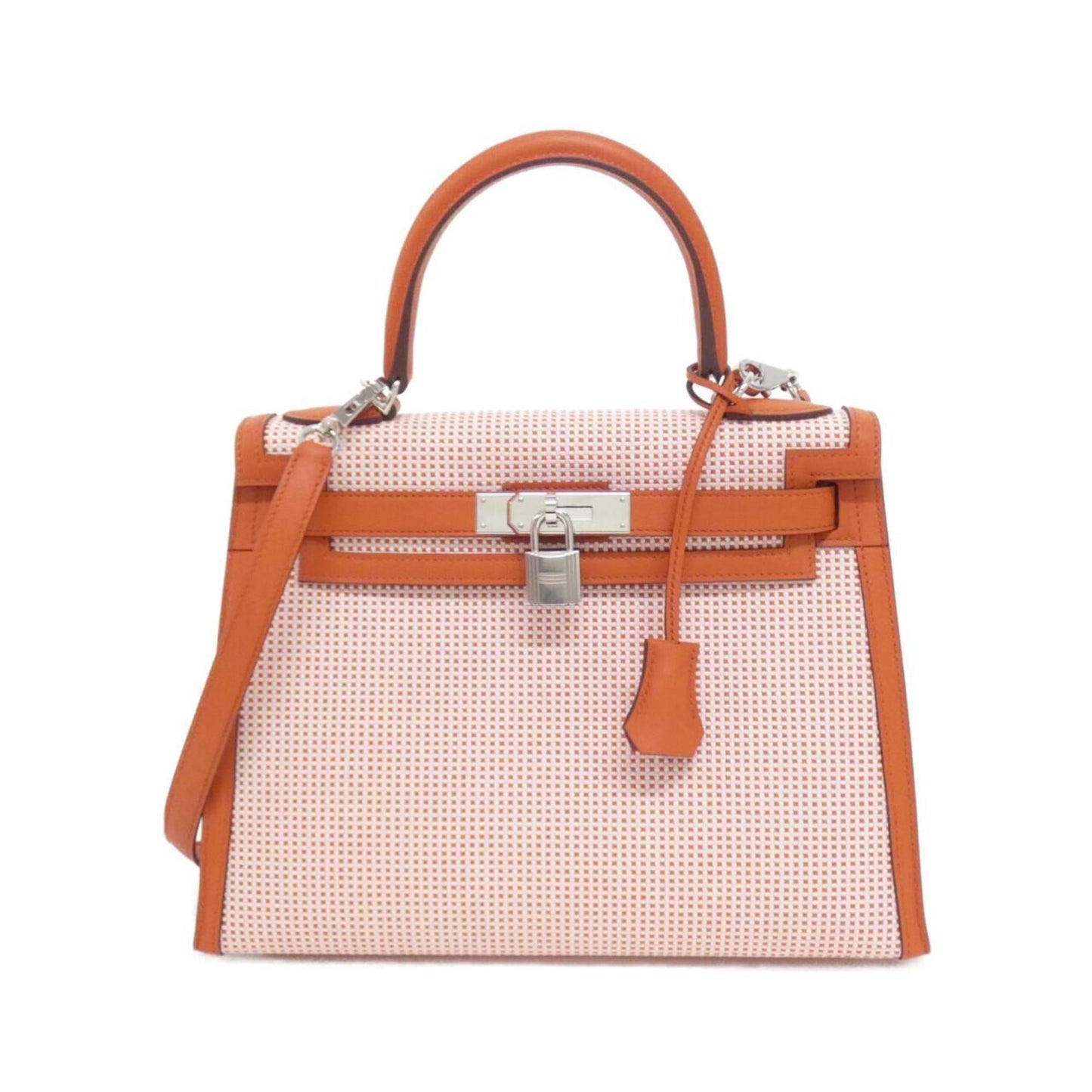 Hermes Ecru Swift Leather Handbag ( )