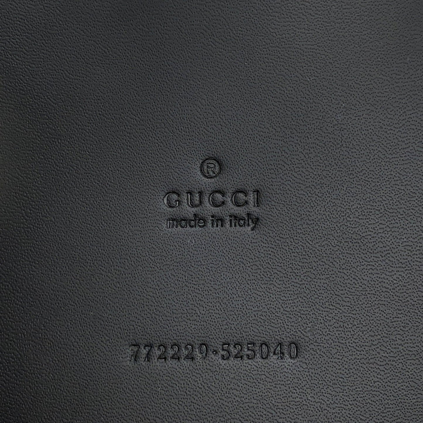 Gucci Black Gg Leather Tote Bag ( )