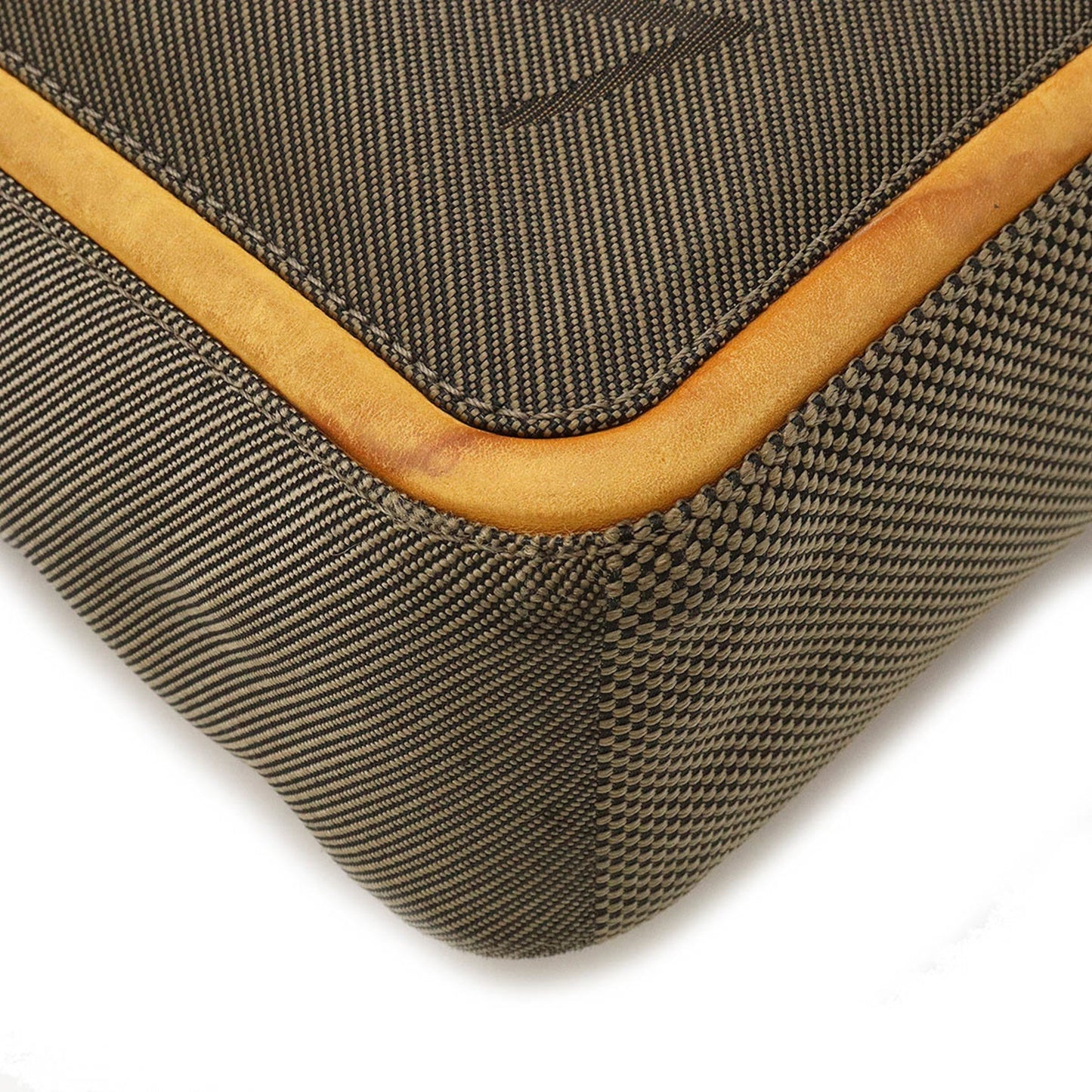 LOUIS VUITTON Damiergeant Citadin Shoulder Bag Canvas Tail Khaki M93040