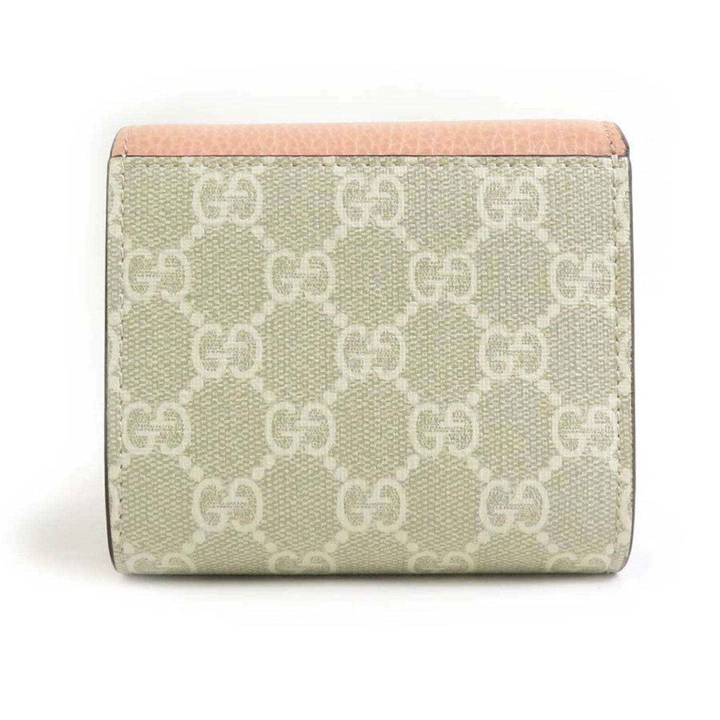 Gucci Beige Pink Leather Wallet (Bi-Fold) ( )