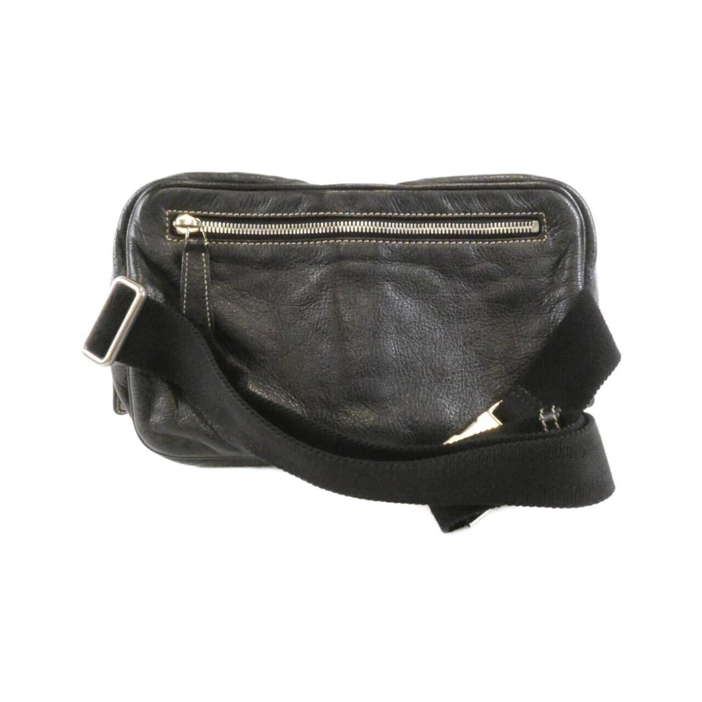 Gucci Black Leather Fanny Pack ( )