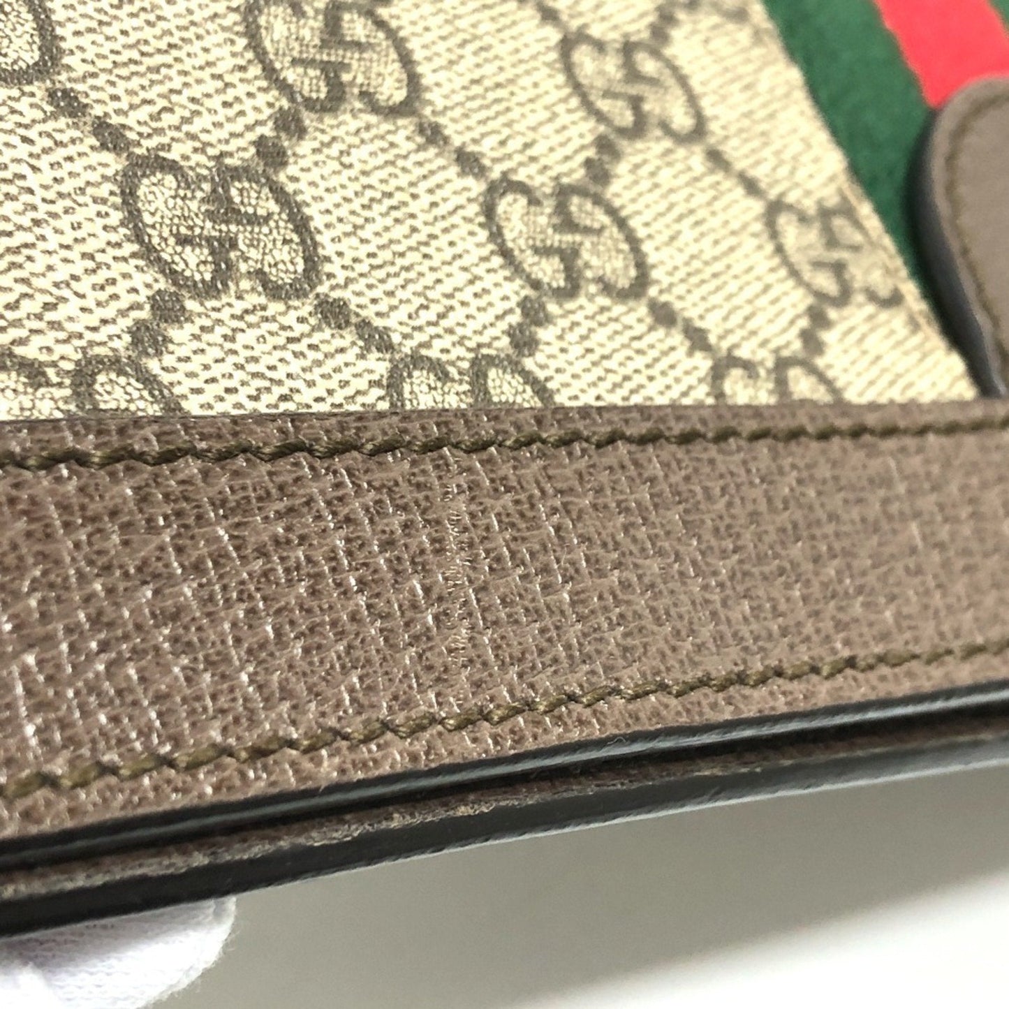 Gucci Brown Gg Supreme Shoulder Bag ( )