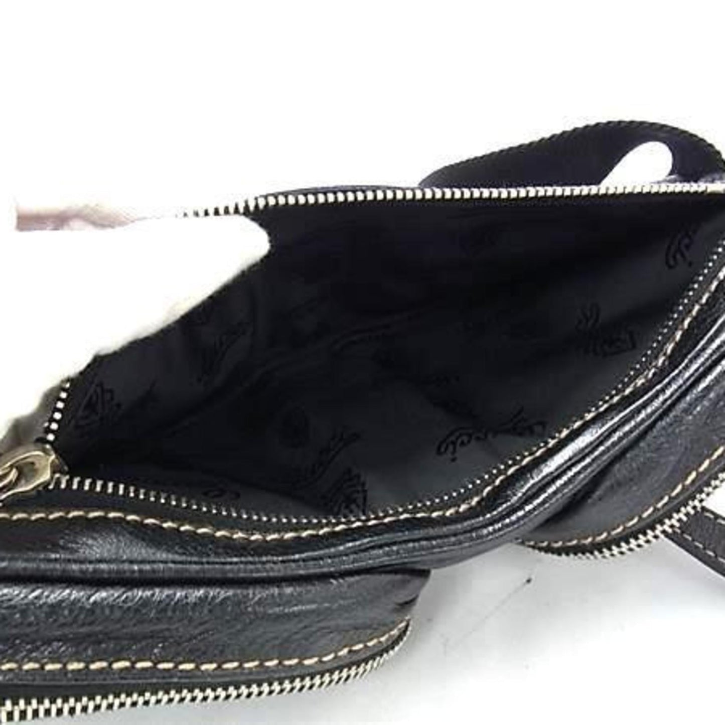 Gucci Black Leather Fanny Pack Sling Bag ( )