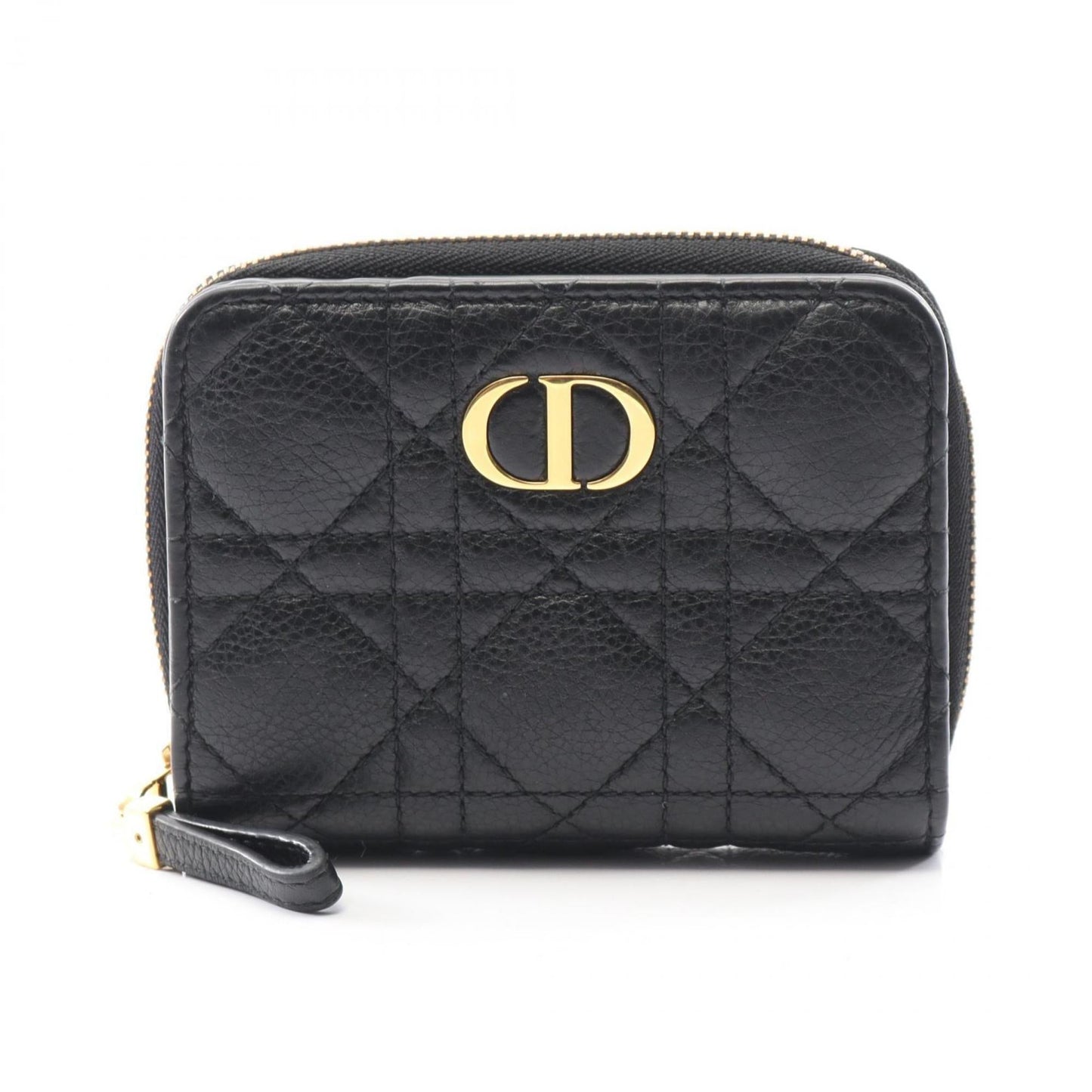 Christian Dior Black Leather Wallet (Bi-Fold) ()