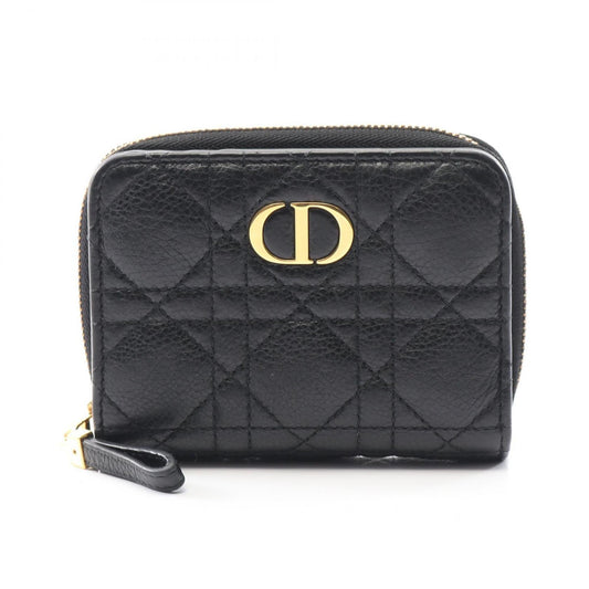 Christian Dior Black Leather Wallet (Bi-Fold) ()