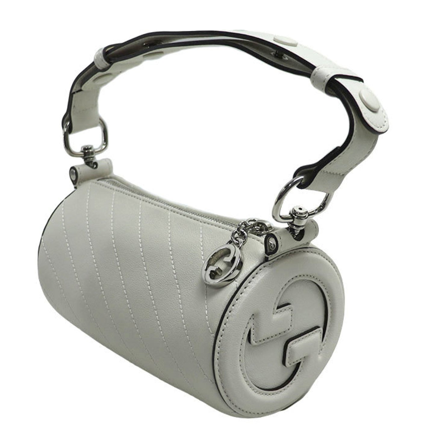 Gucci White Leather Shoulder Bag ( )