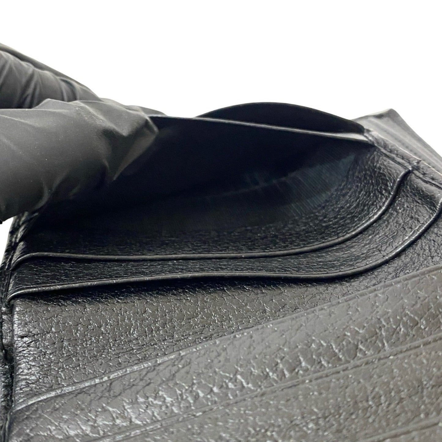 Gucci Black Leather Wallet (Bi-Fold) ( )