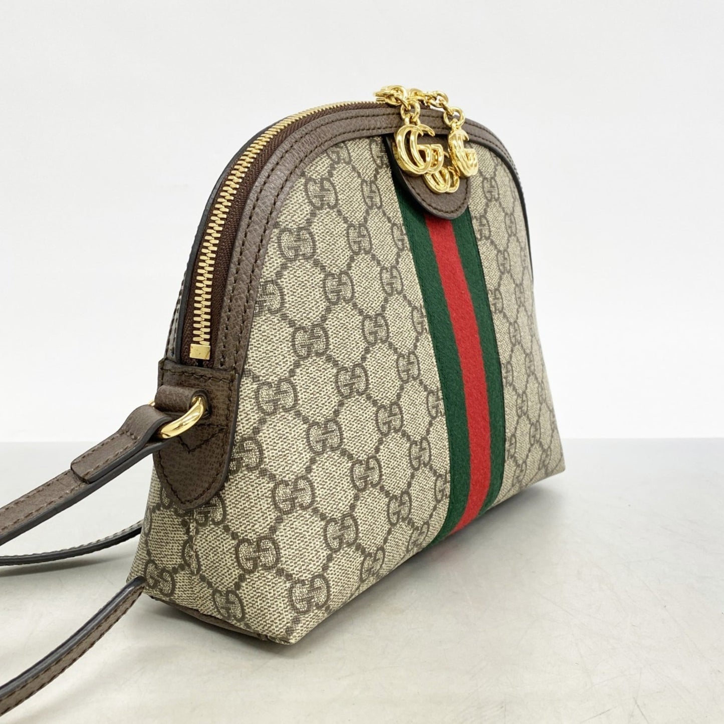 Gucci Brown Pvc Shoulder Bag ( )
