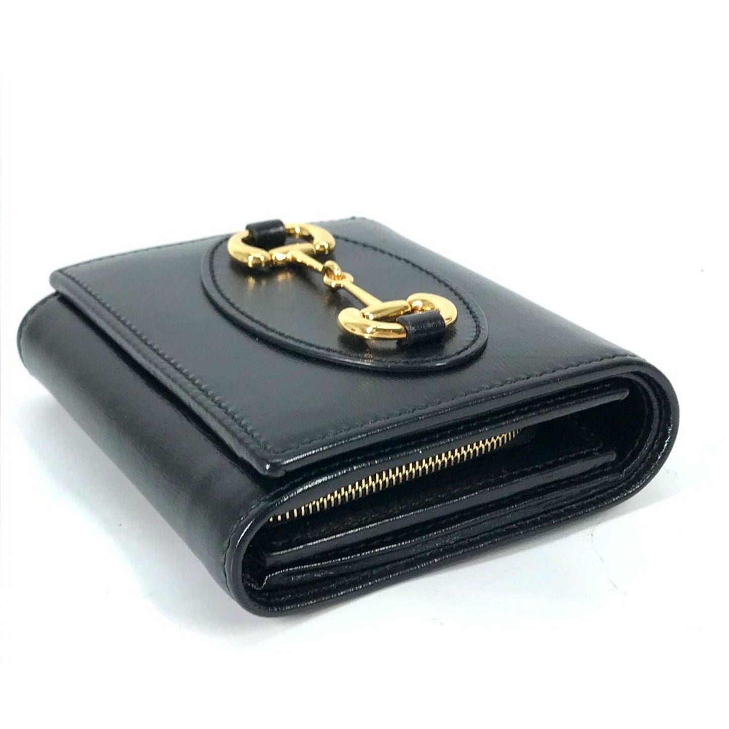 Gucci Black Leather Wallet (Bi-Fold) ( )