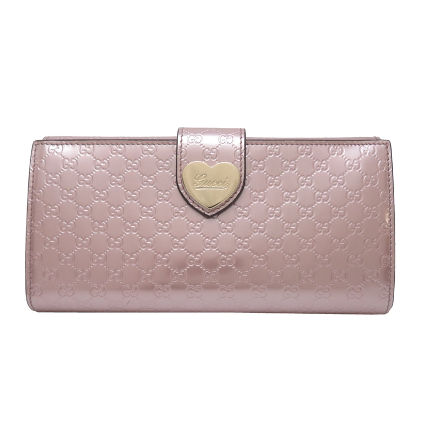 Gucci Microguccissima Pink Leather Long Wallet (Bi-Fold) ( )