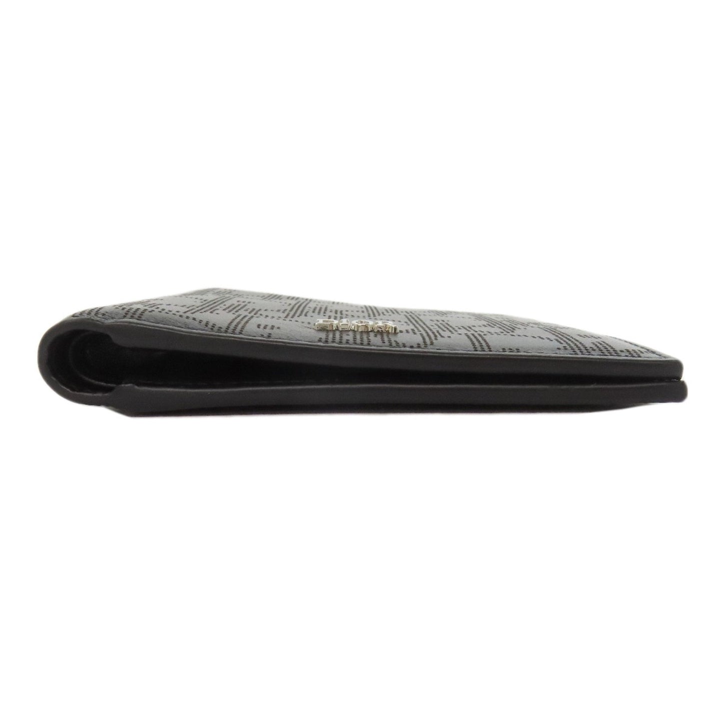 Christian Dior Black Leather Bill Wallet (Bi-Fold) ()