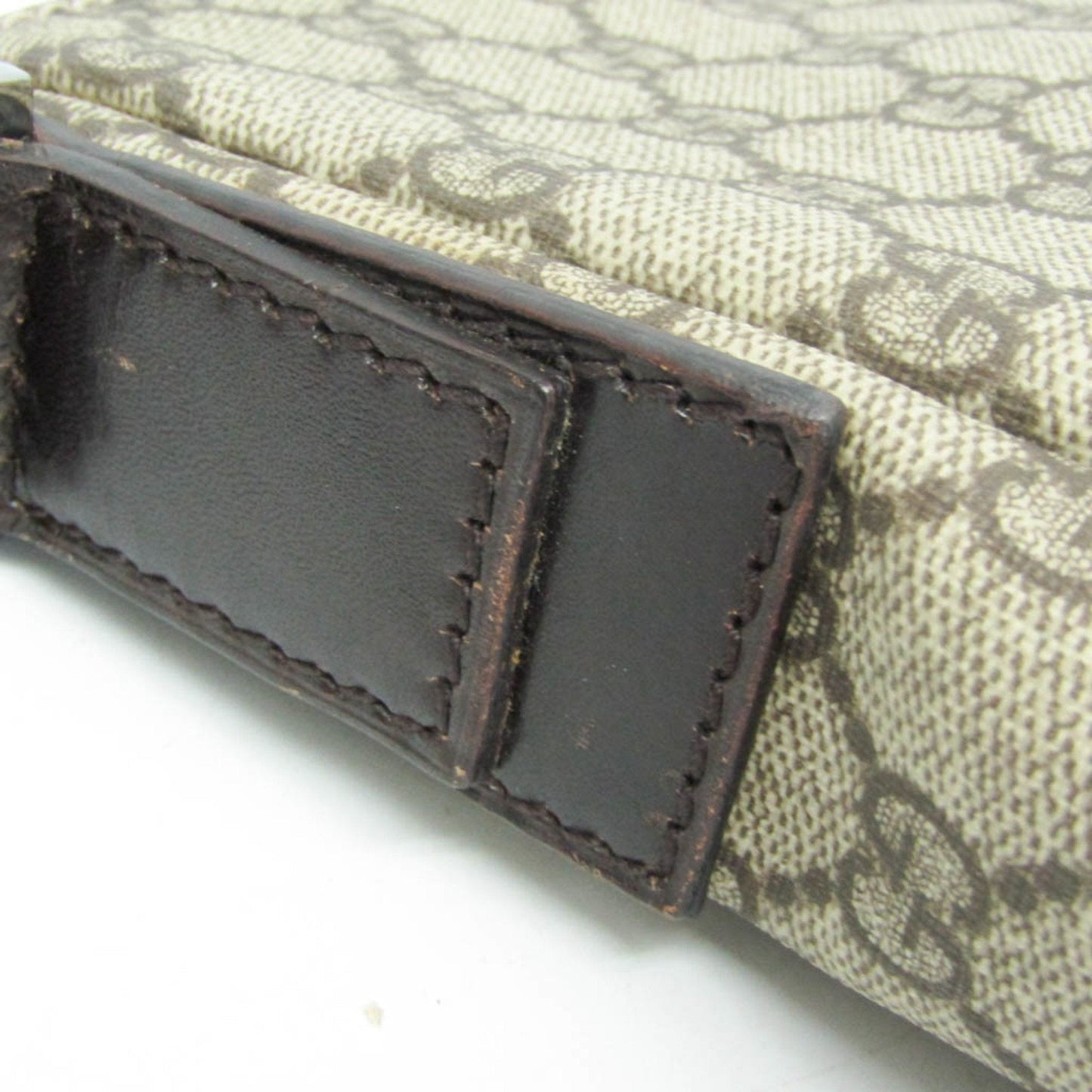 Gucci Beige Brown Gg Supreme Shoulder Bag ( )