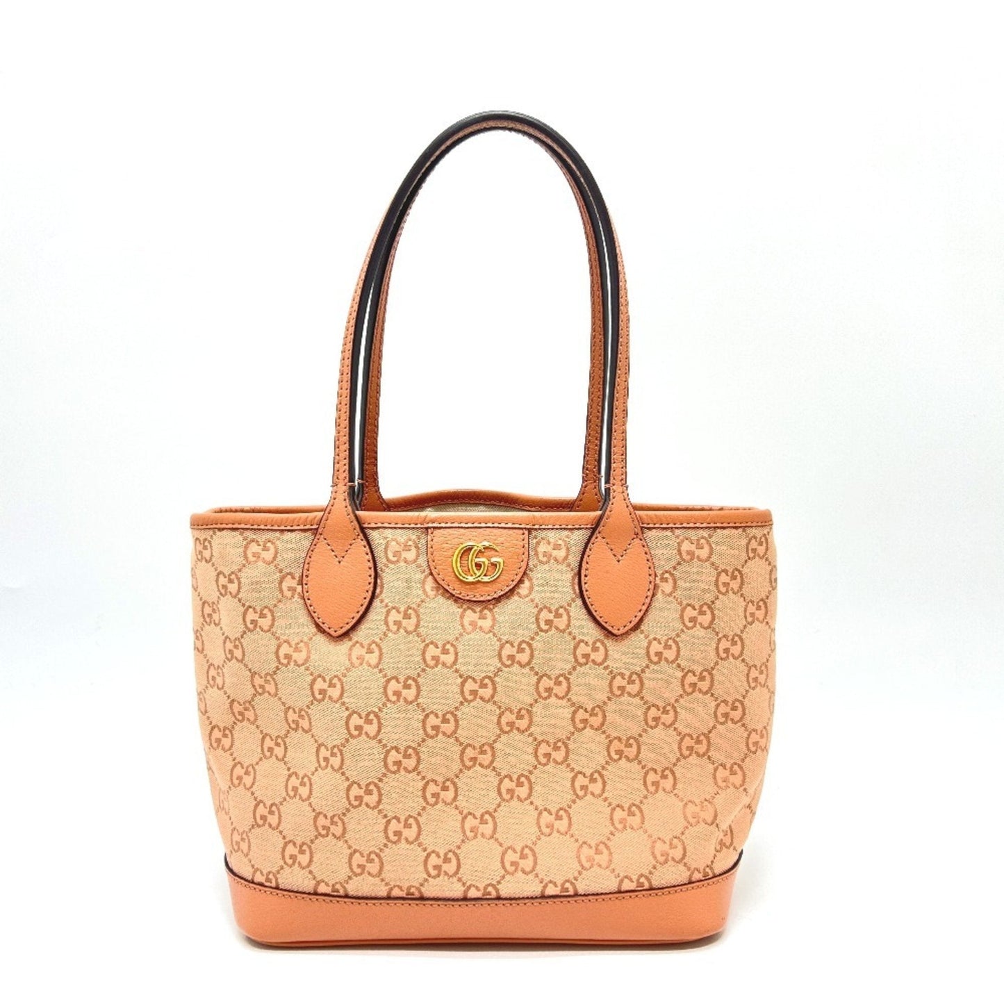 Gucci Pink Gg Canvas Tote Bag ( )