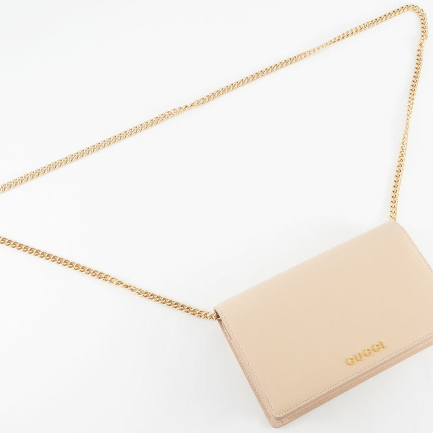 Gucci Pale Orange Leather Shoulder Bag ( )