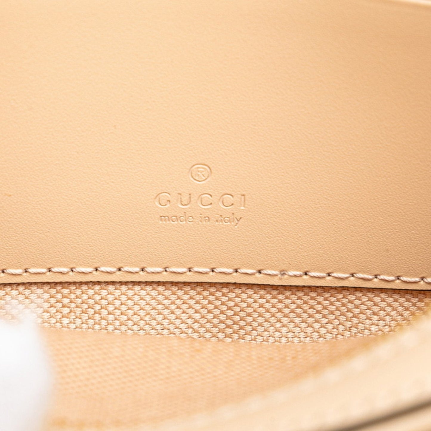 Gucci Beige Leather Shoulder Bag ( )