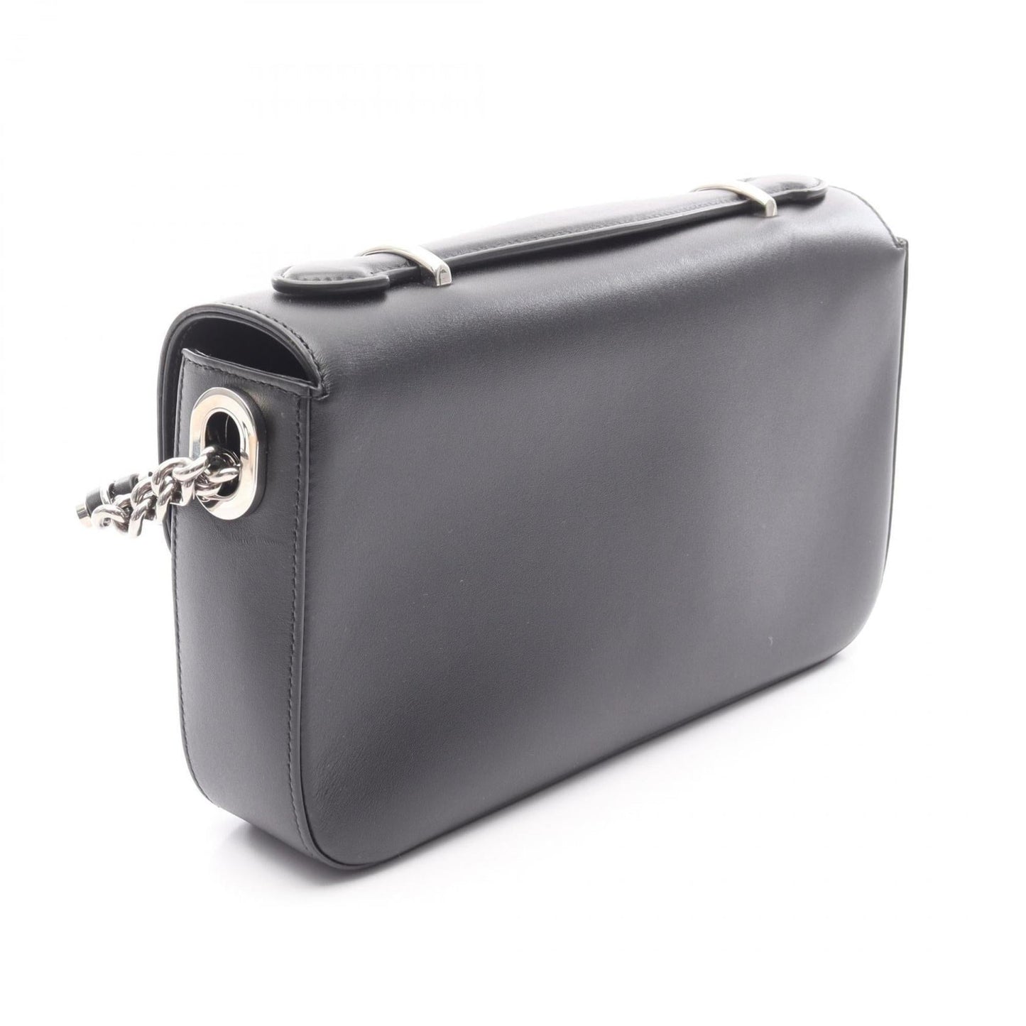 Gucci Black Leather Shoulder Bag ( )