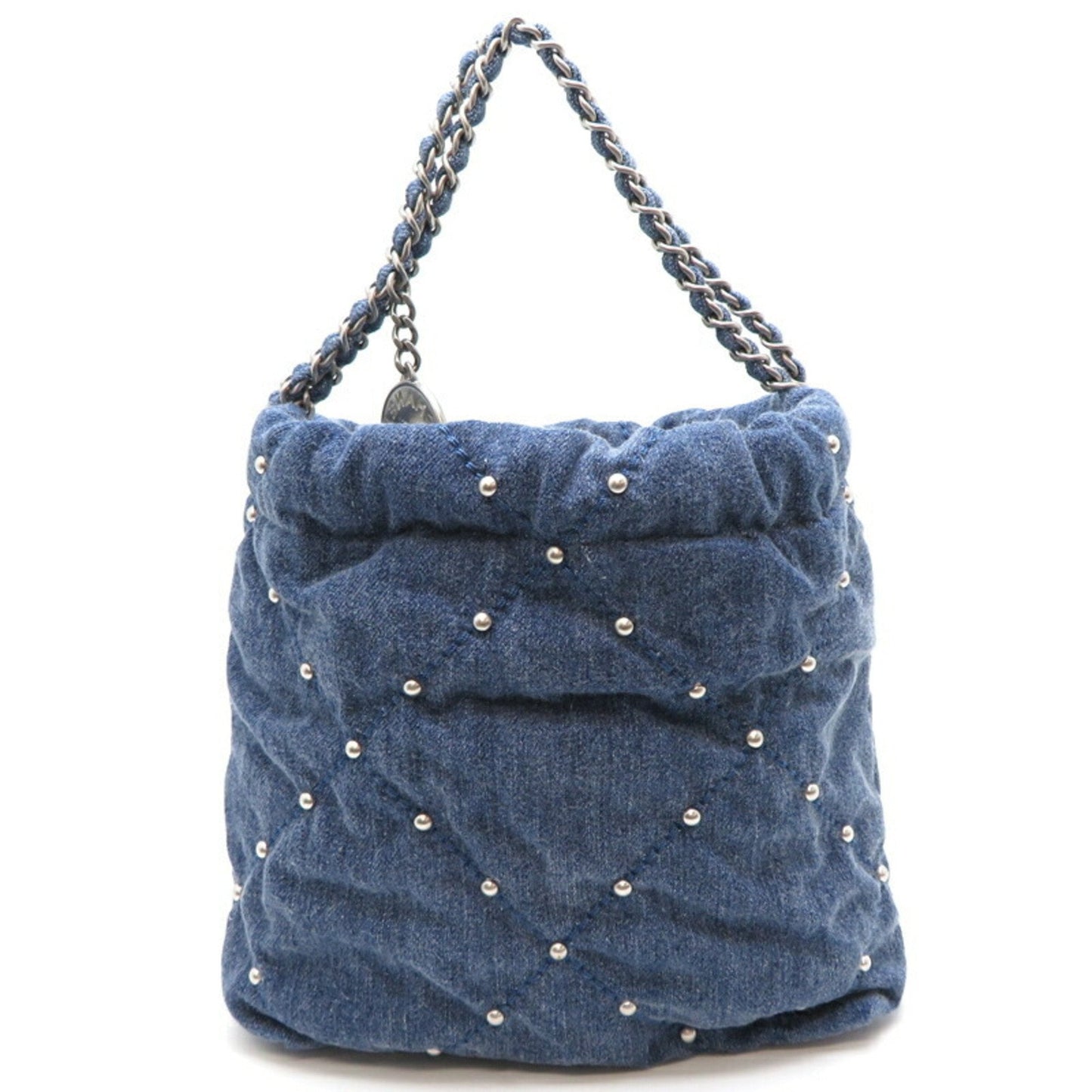Chanel 22 Women's Handbag AS3980 Denim Blue