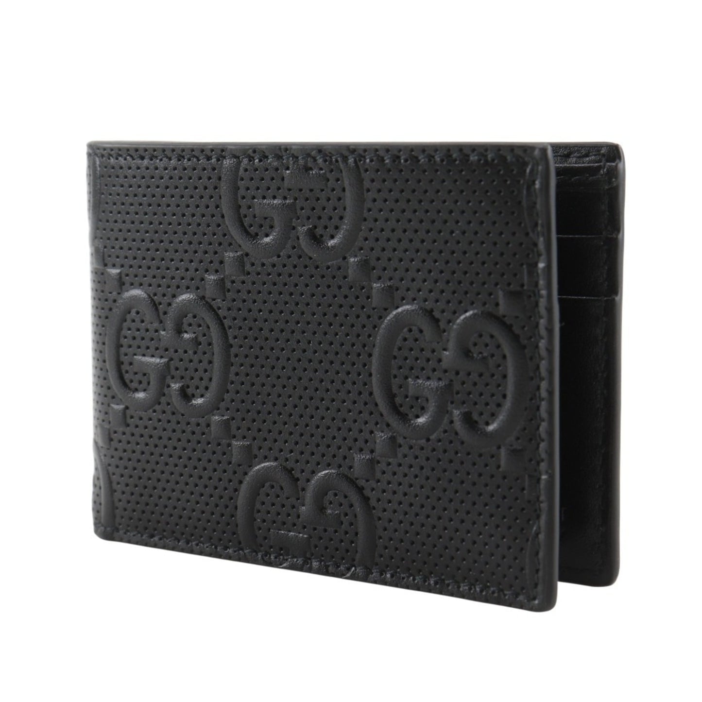 Gucci Black Leather Coin Purse/Coin Case ( )