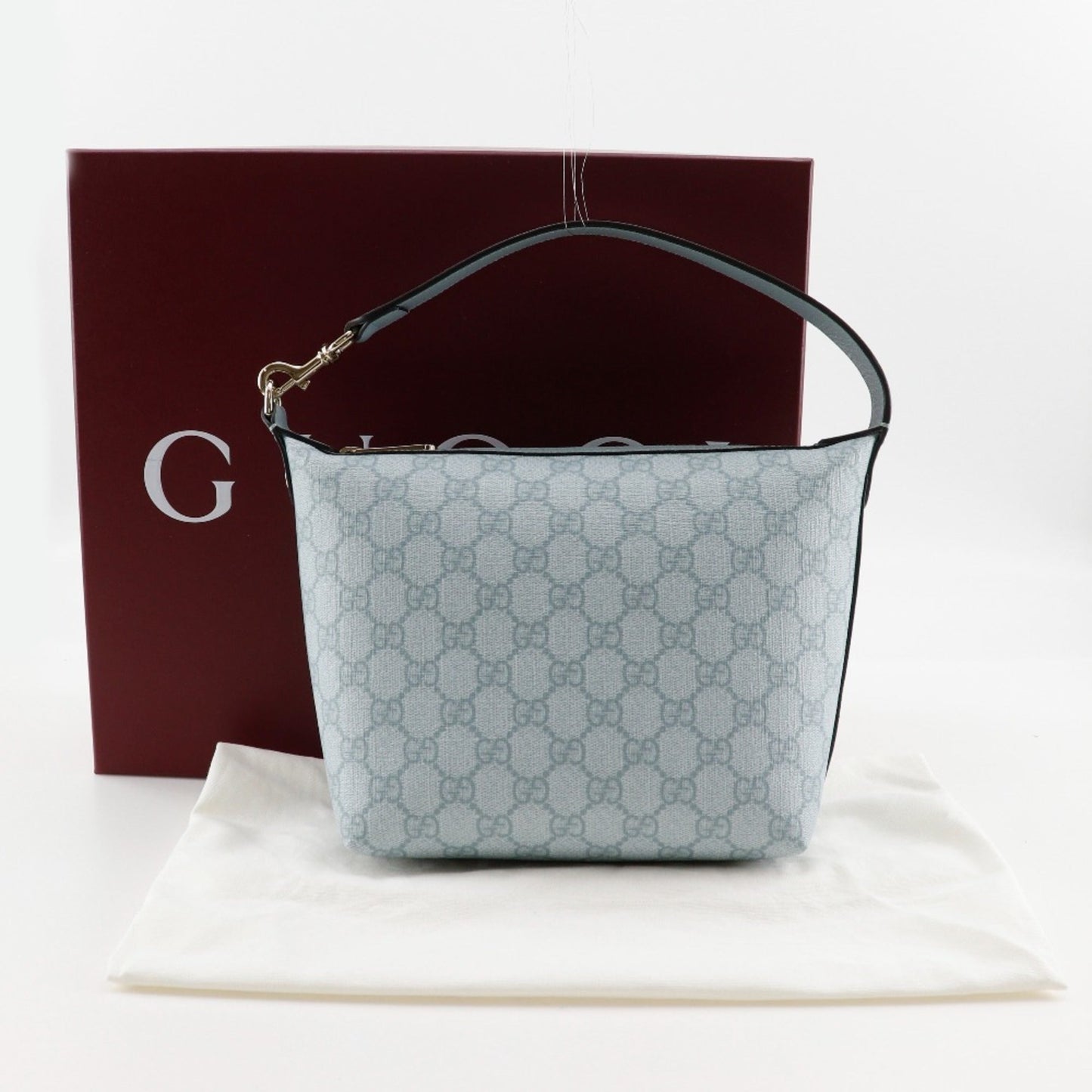 Gucci Ophidia Blue Gg Supreme Shoulder Bag ( )