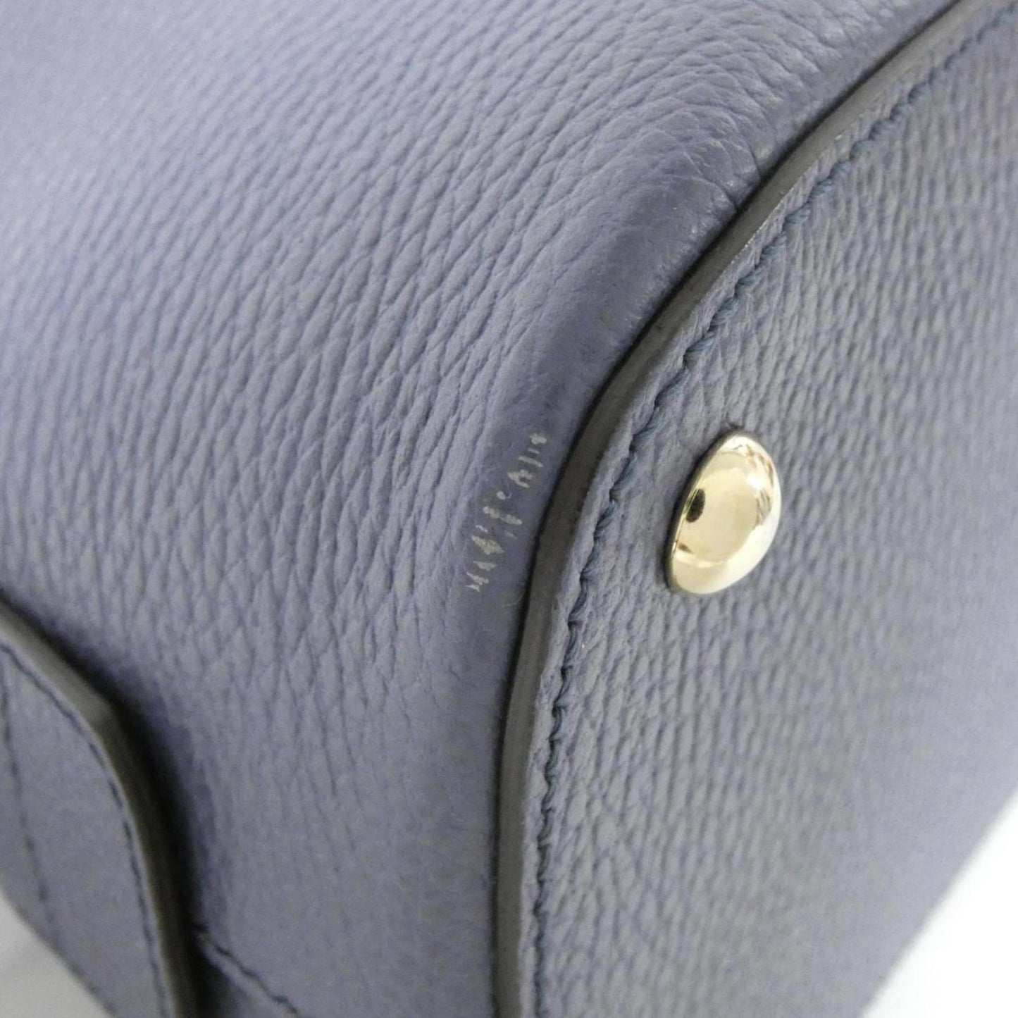 Gucci Blue Leather Handbag ( )