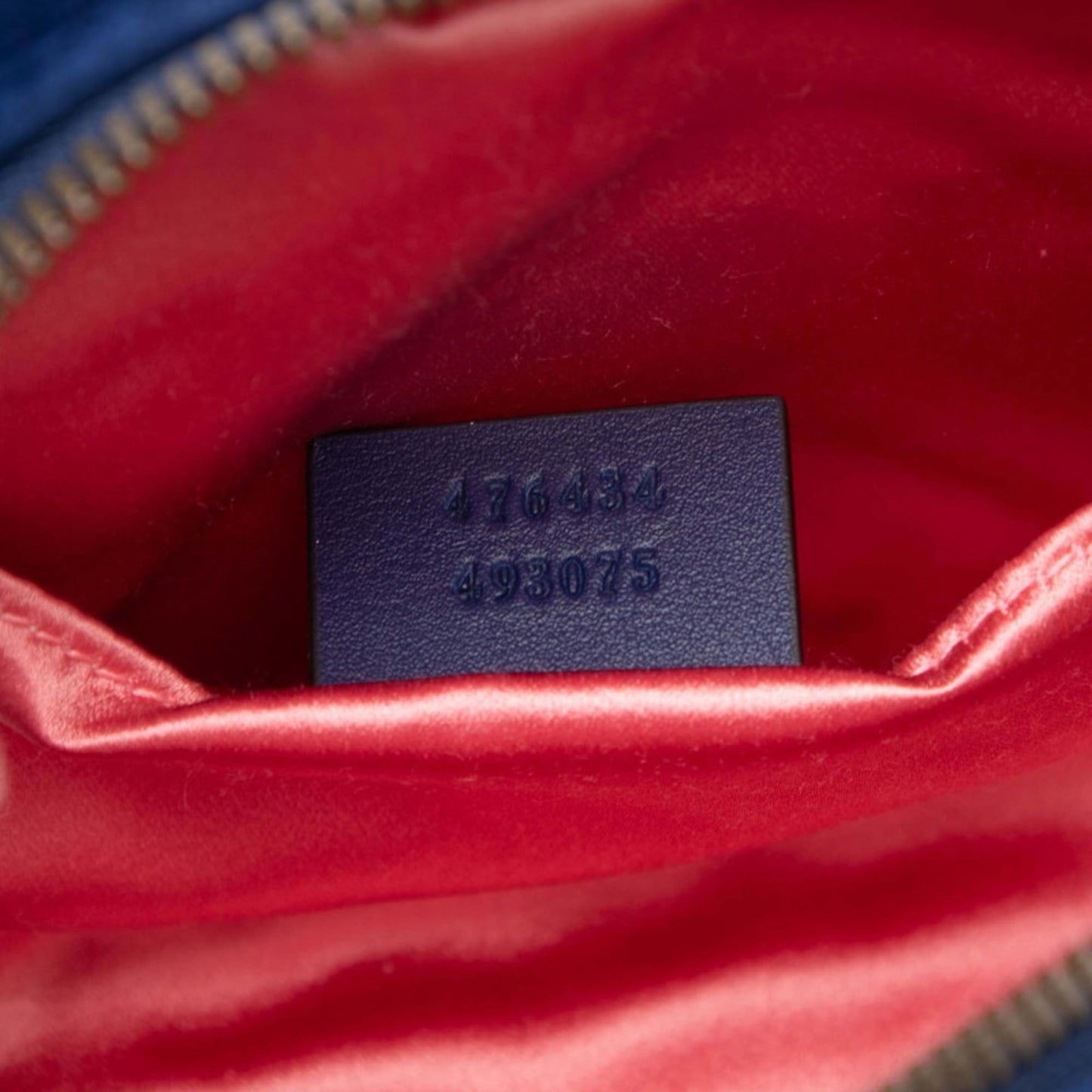 Gucci Gg Marmont Blue Leather Sling Bag ( )