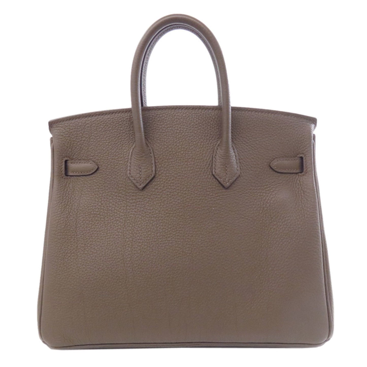 Hermes Brown Togo Leather Handbag ( )