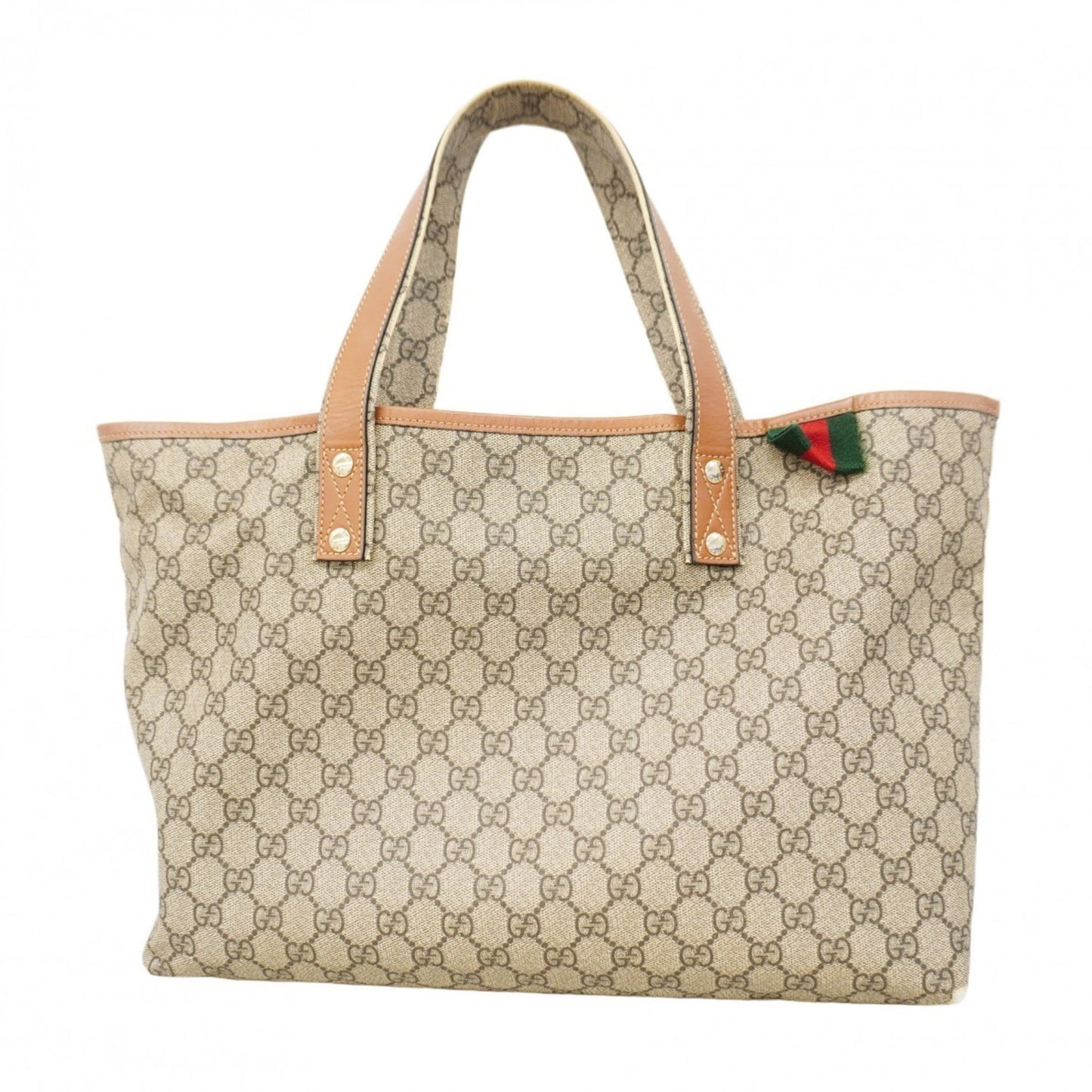 Gucci Brown Pvc Tote Bag ( )