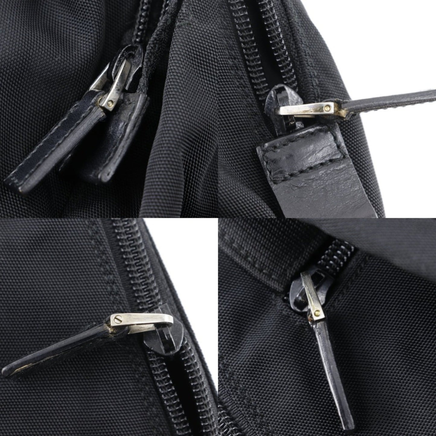 Gucci Black Nylon Canvas Backpack ( )