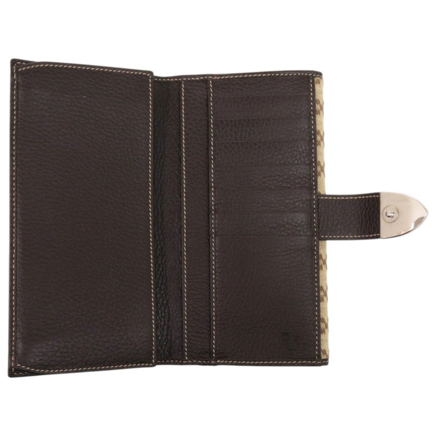 Gucci Diamante Brown Canvas Coin Purse/Coin Case ( )