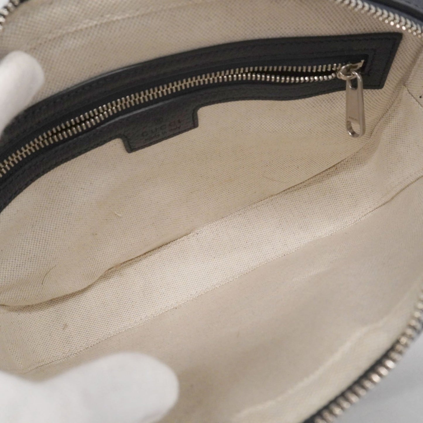 Gucci Navy Pvc Shoulder Bag ( )