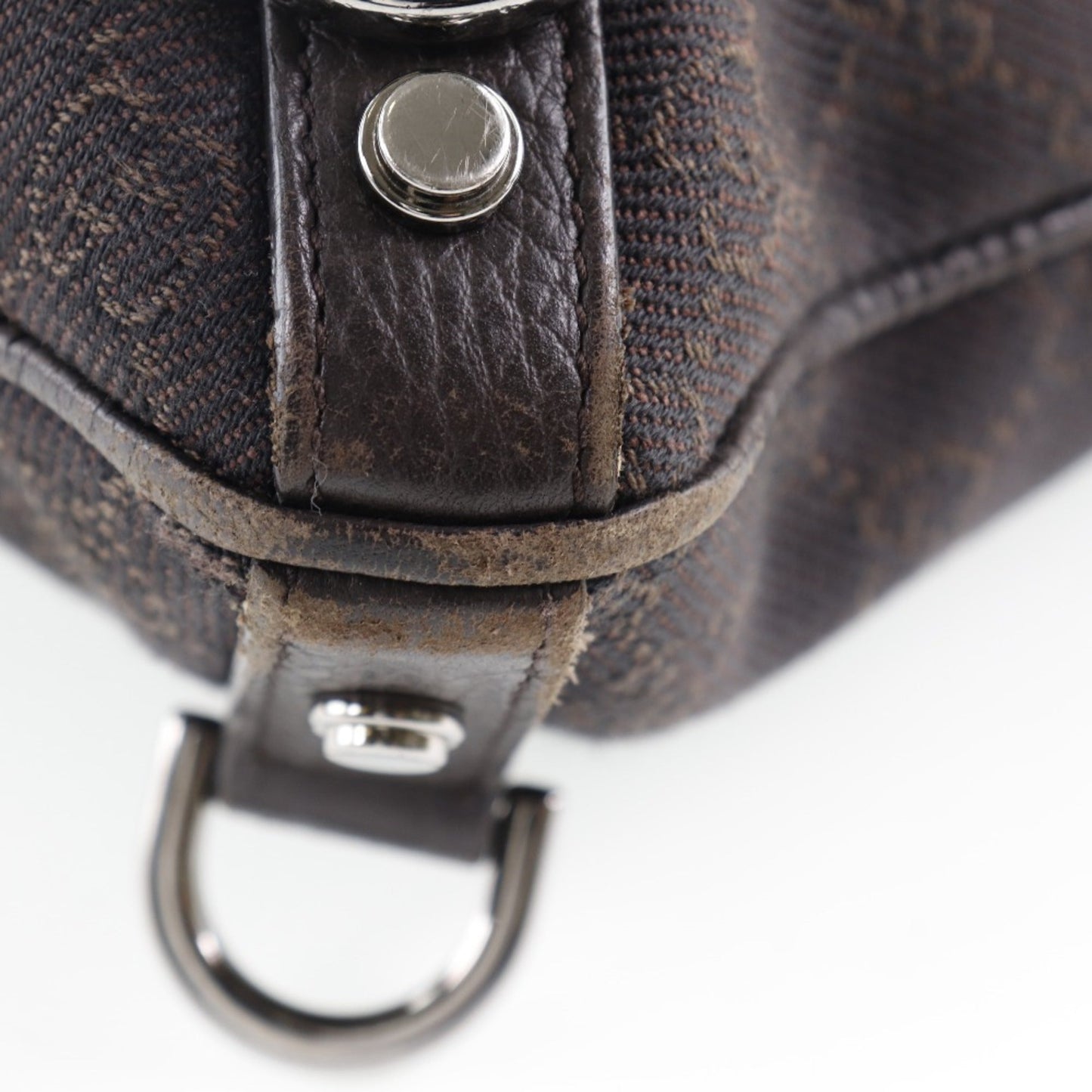 Gucci Abbey Brown Gg Canvas Shoulder Bag ( )