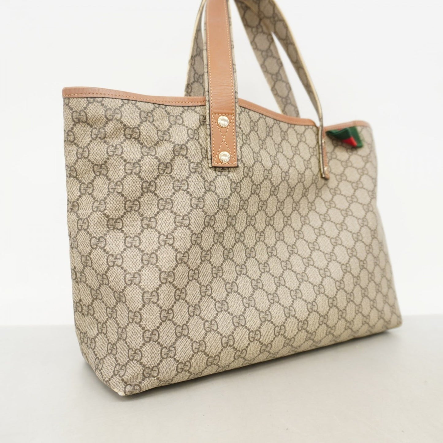 Gucci Brown Pvc Tote Bag ( )