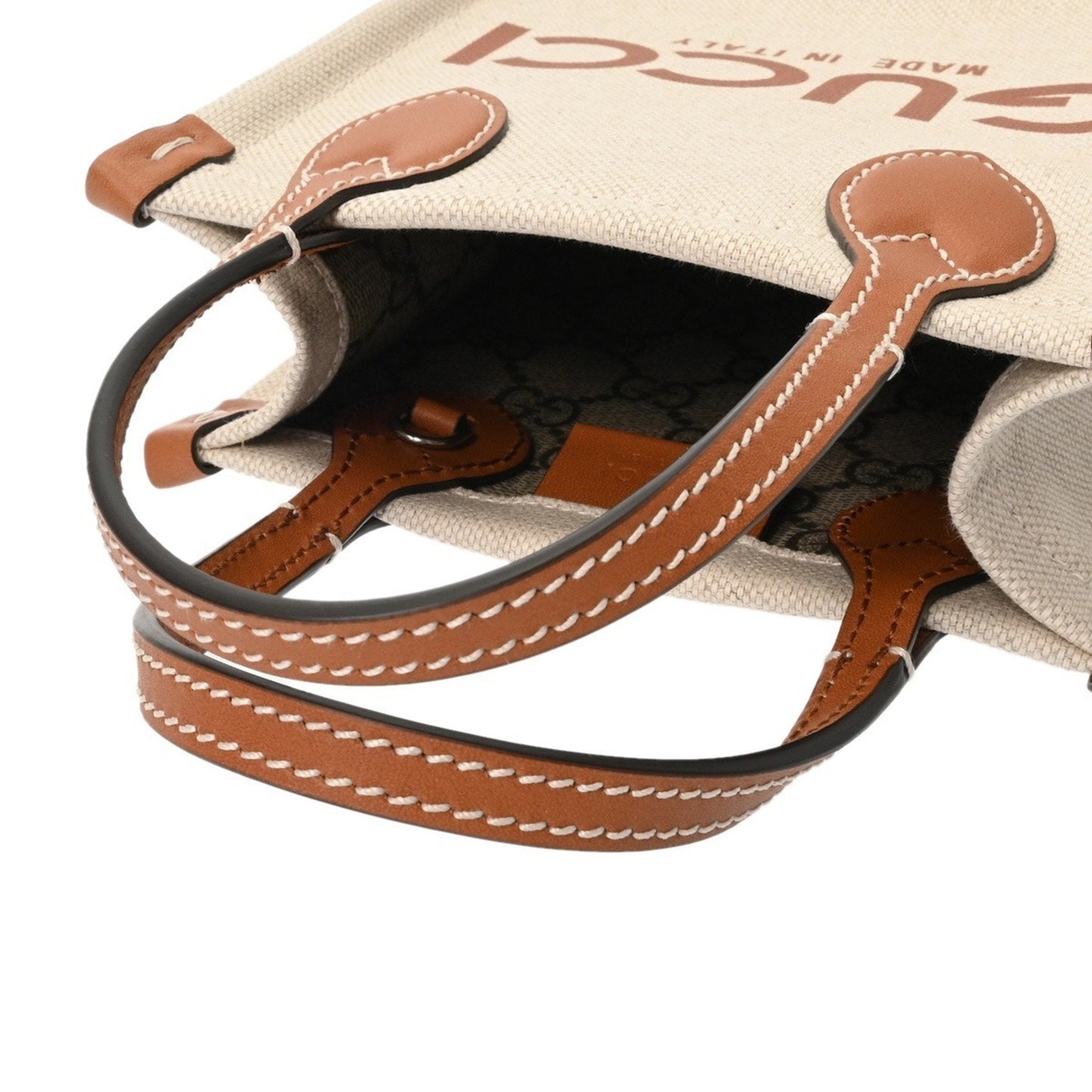 Gucci Brown White Shoulder Bag ( )