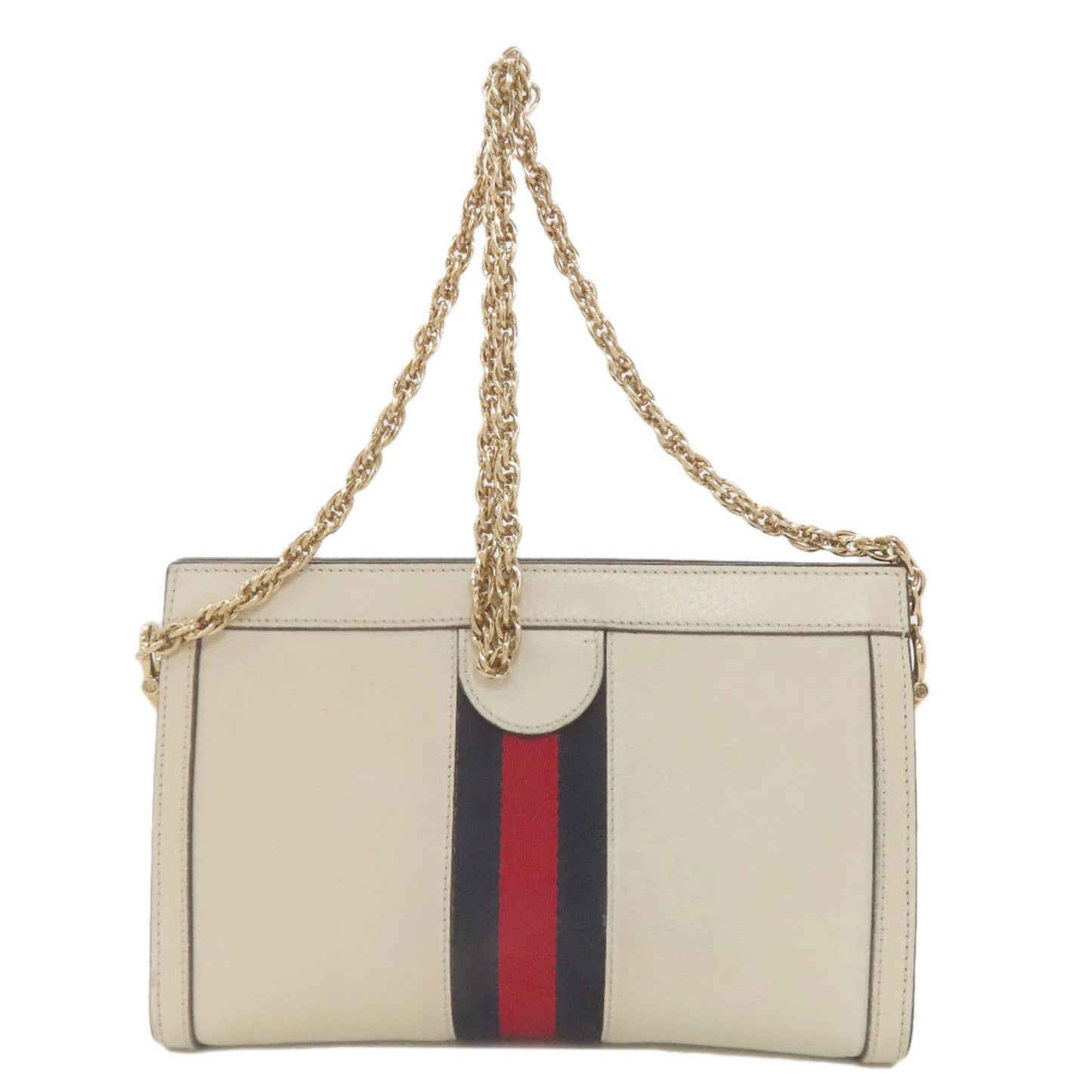 Gucci White Leather Shoulder Bag ( )