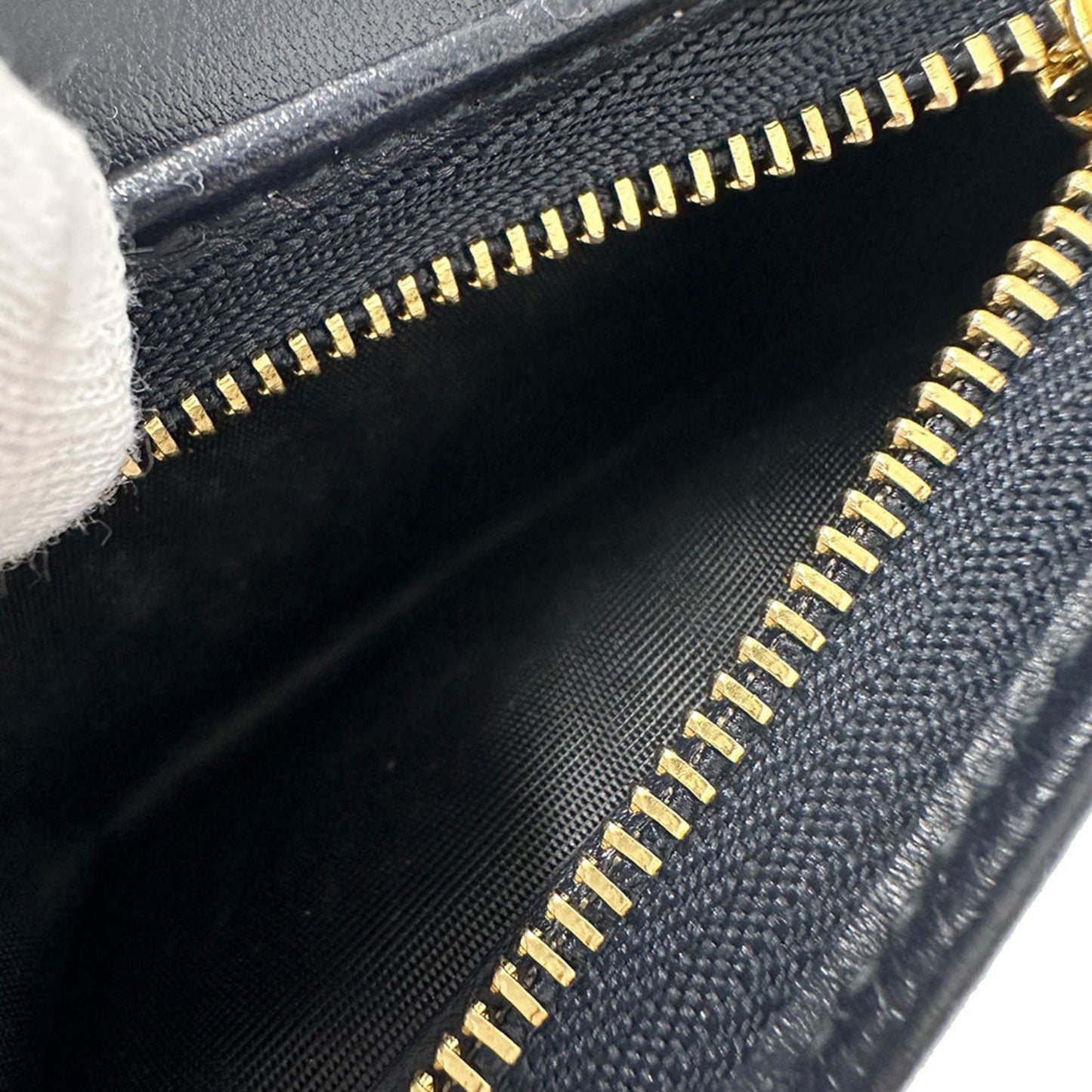 Gucci Navy Leather Wallet (Bi-Fold) ( )