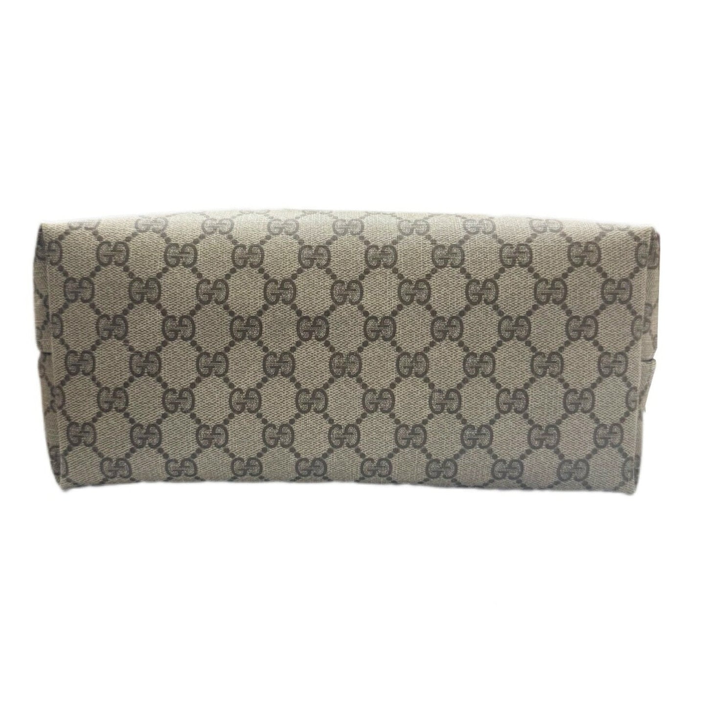 Gucci Beige Pvc Leather Tote Bag ( )