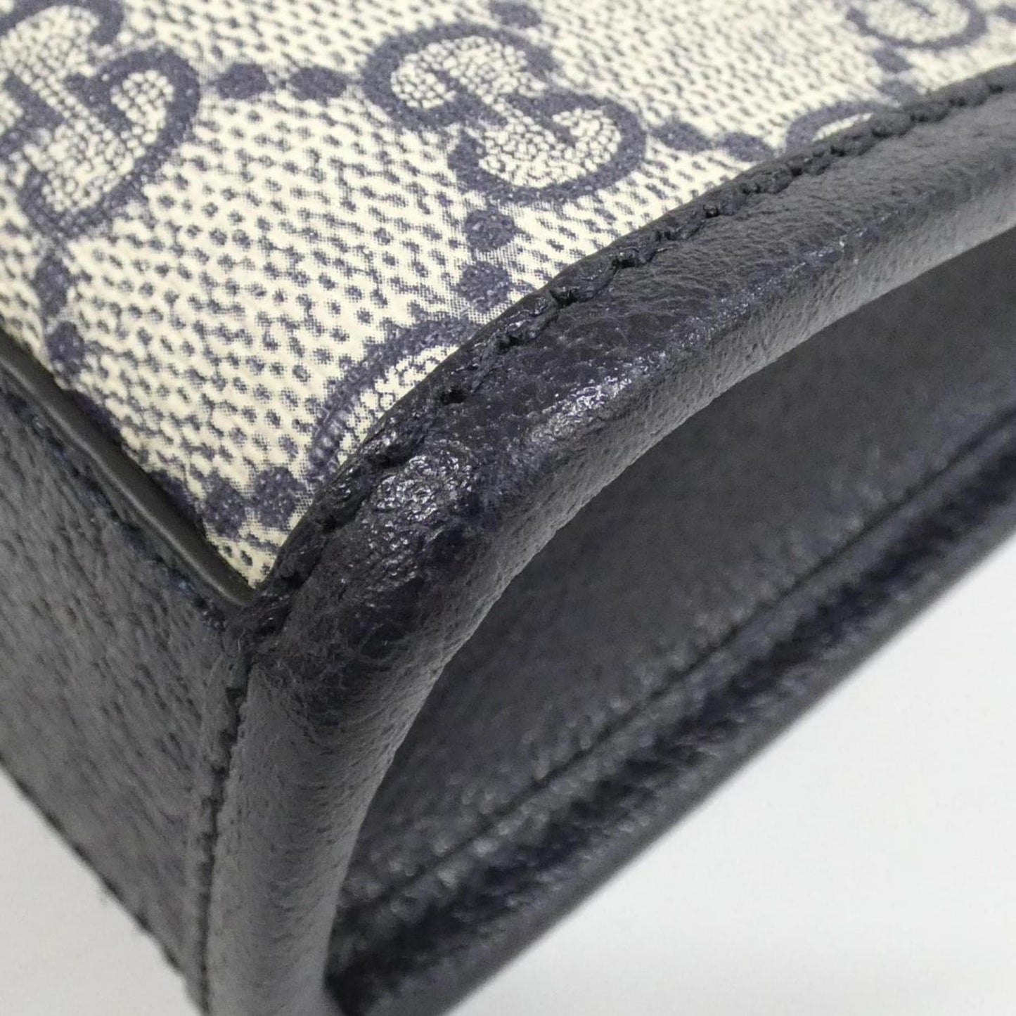 Gucci Beige Blue Gg Supreme Handbag ( )