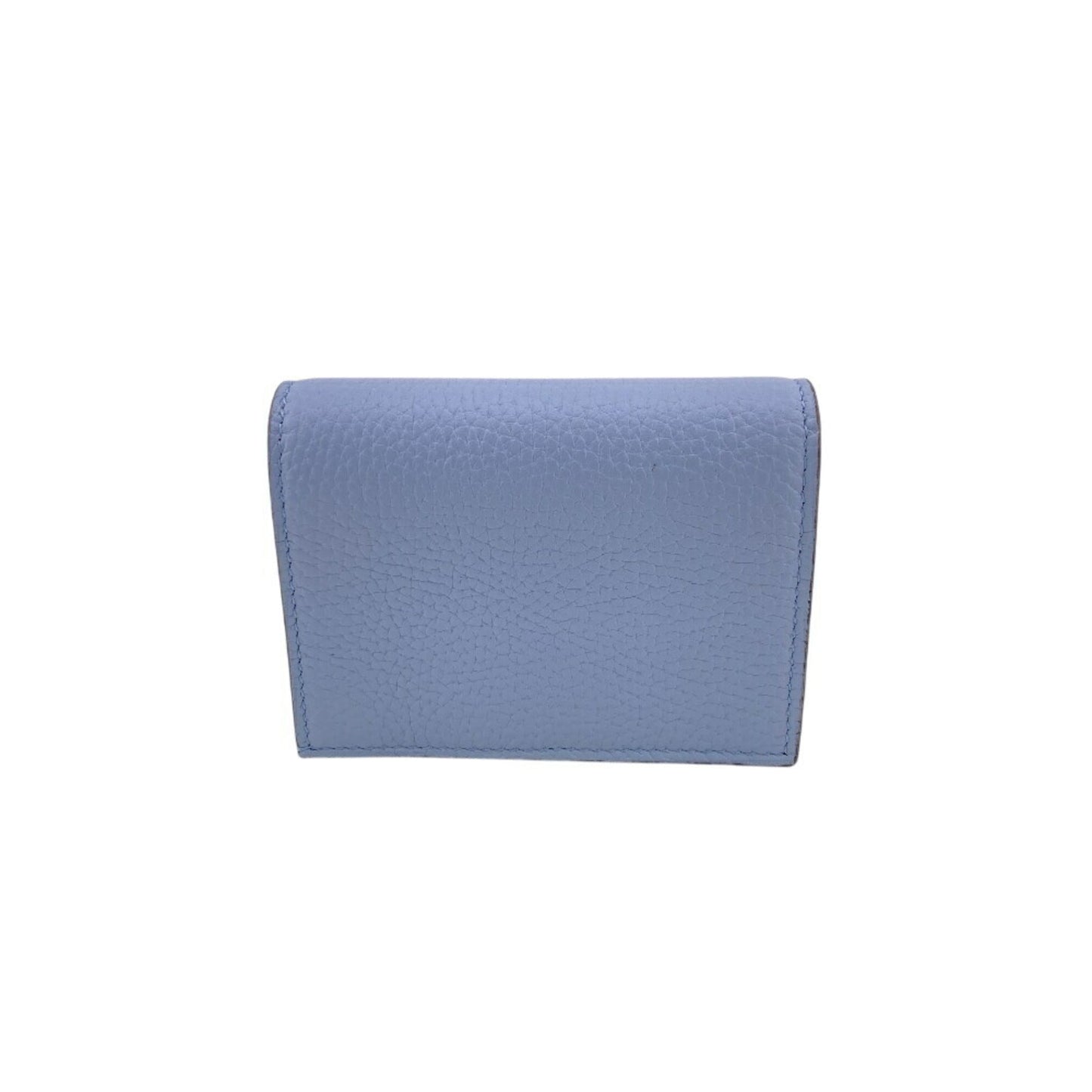 Gucci Blue Leather Wallet (Bi-Fold) ( )