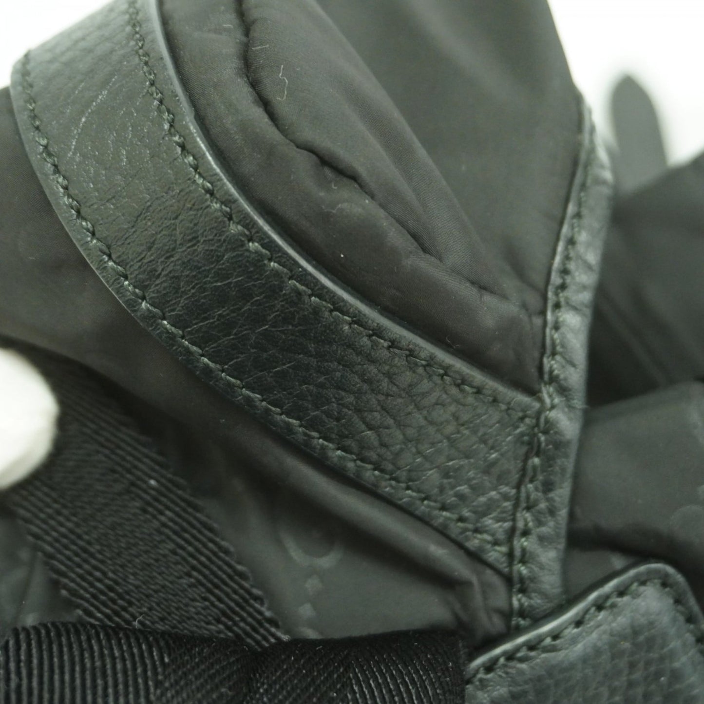 Gucci Black Nylon Backpack ( )