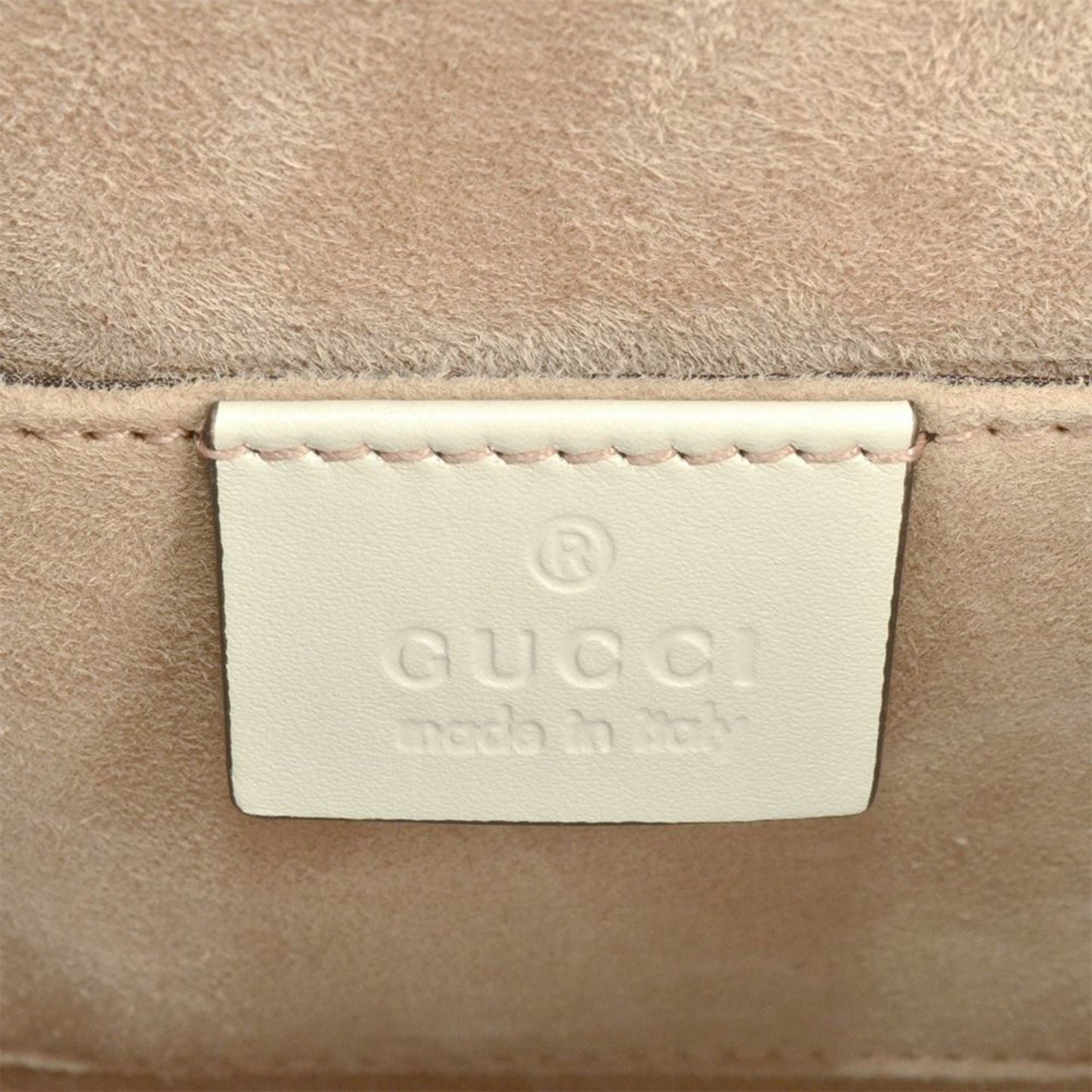 Gucci White Leather Handbag ( )