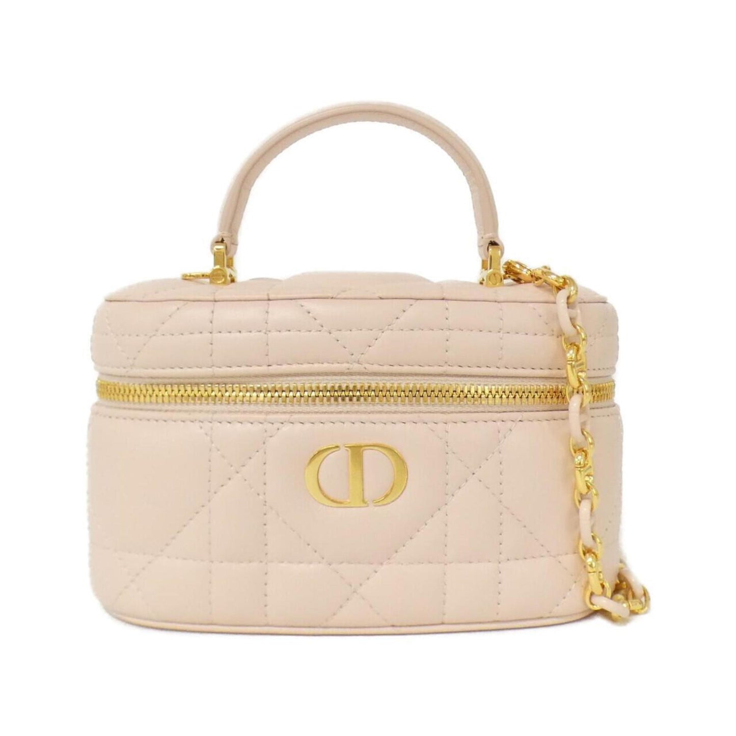 Christian Dior Pink Leather Handbag ()