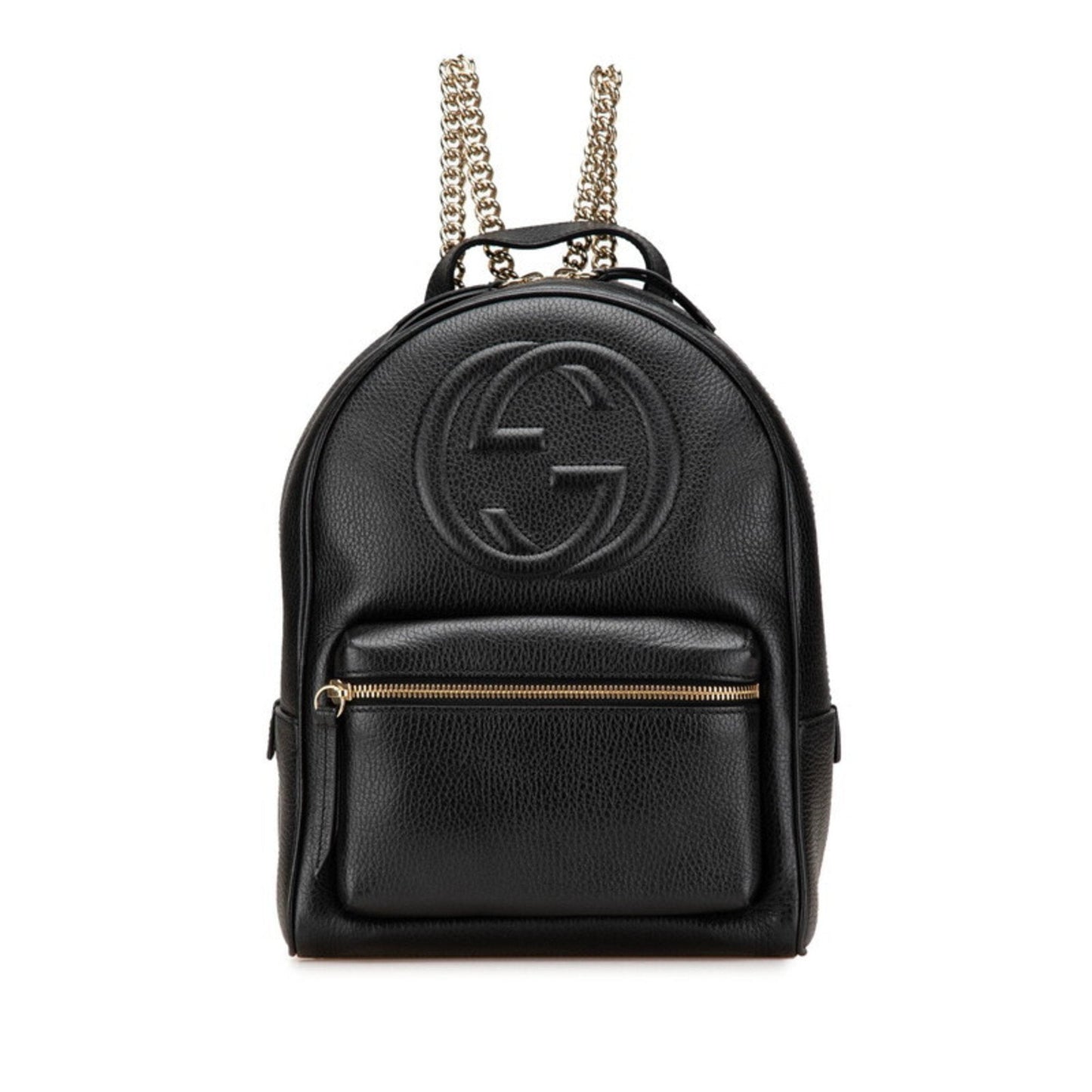 Gucci Black Leather Backpack ( )