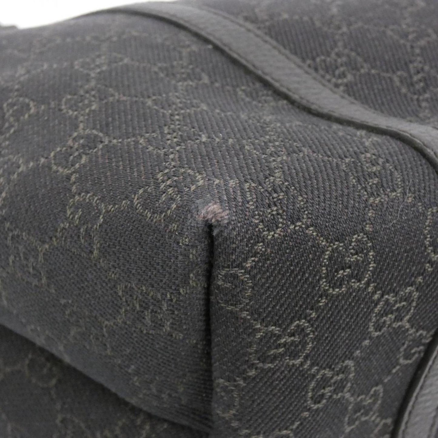Gucci Brown Denim Handbag ( )