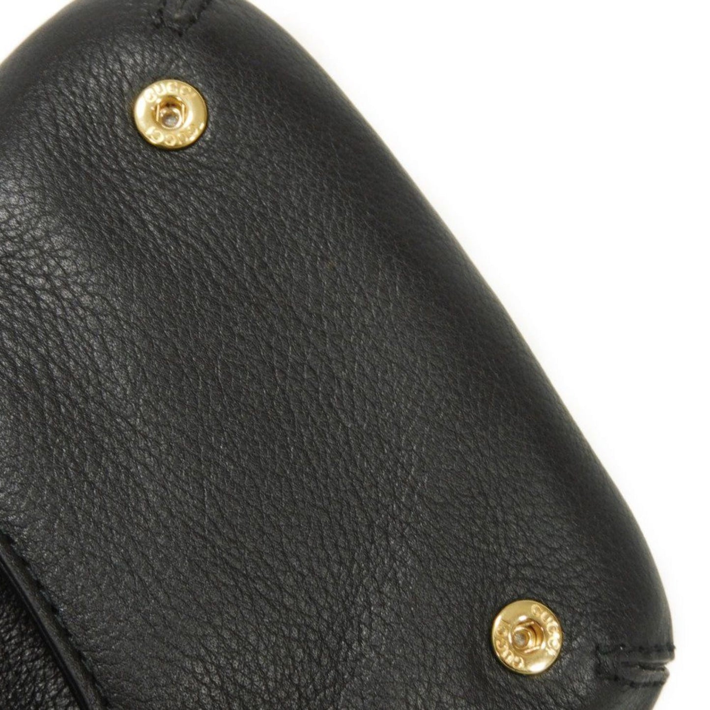 Gucci Black Leather Shoulder Bag ( )