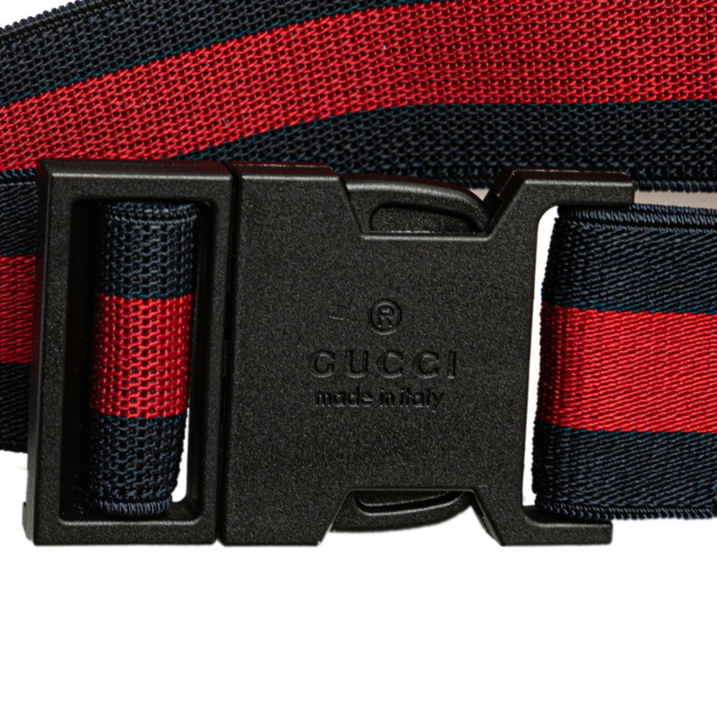 Gucci Red Color Canvas Fanny Pack ( )