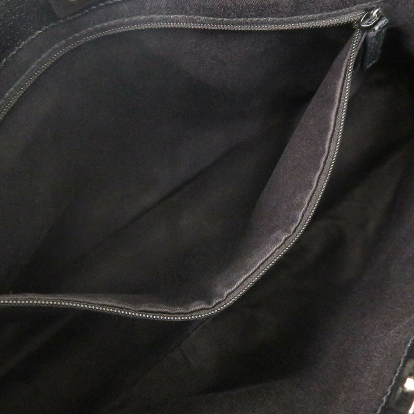 Gucci Black Gg Canvas Handbag Tote Bag ( )