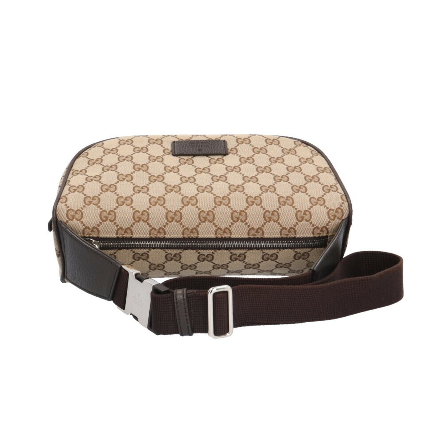 Gucci Brown Gg Canvas Sling Bag