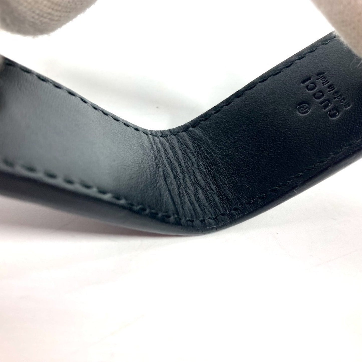 Gucci Black Leather Money Clip ( )