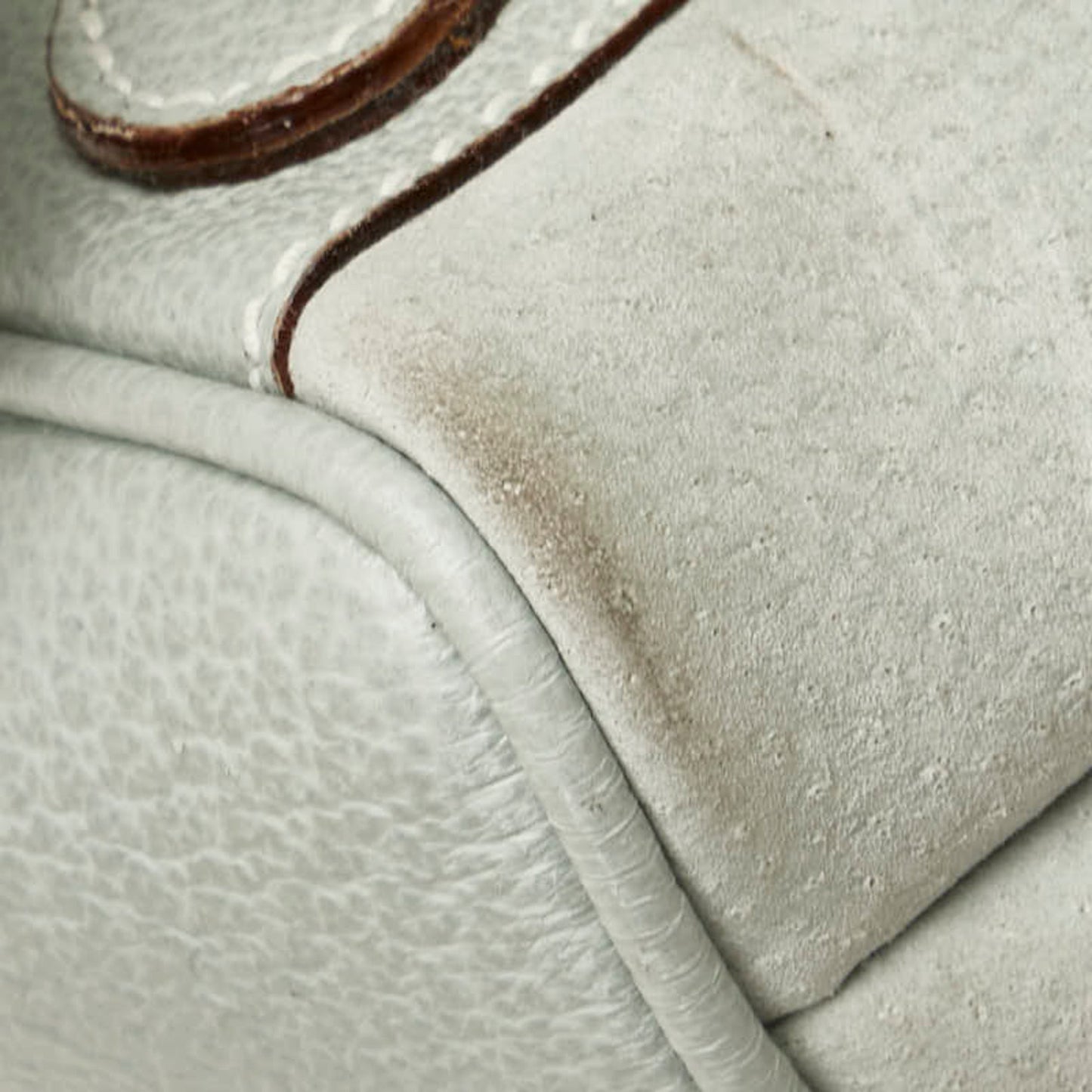 Gucci Light Blue Leather Suede Backpack ( )